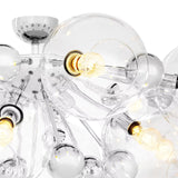 Ceiling Lamp Soleil - Nickel finish | clear glass - - Decor - Tipplergoods