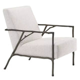 Chair Antico medium bronze finish loki natural - Furniture - Tipplergoods