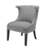 Chair Elson - Dudley black | nickel nails | black legs - - Furniture - Tipplergoods