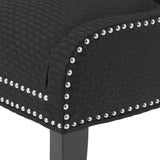 Chair Elson - Metric black | nickel nails | black legs - - Furniture - Tipplergoods