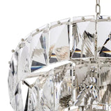 Chandelier Amazone S - Nickel finish | crystal glass - - Decor - Tipplergoods