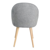 Clarissa Dining Chair - Grey - - Furniture - Tipplergoods