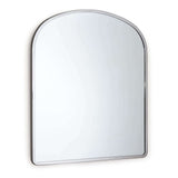 Cloak Mirror - Polished Nickel - - Decor - Tipplergoods
