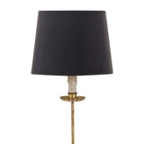 Clove Stem Buffet Table Lamp - Black Shade - - Decor - Tipplergoods