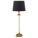 Clove Stem Buffet Table Lamp - Black Shade - - Decor - Tipplergoods
