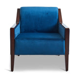 Club Lounge Chair, Velvet - Furniture - Tipplergoods