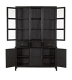 Colonial Hutch - Hand Rubbed Black - - Furniture - Tipplergoods