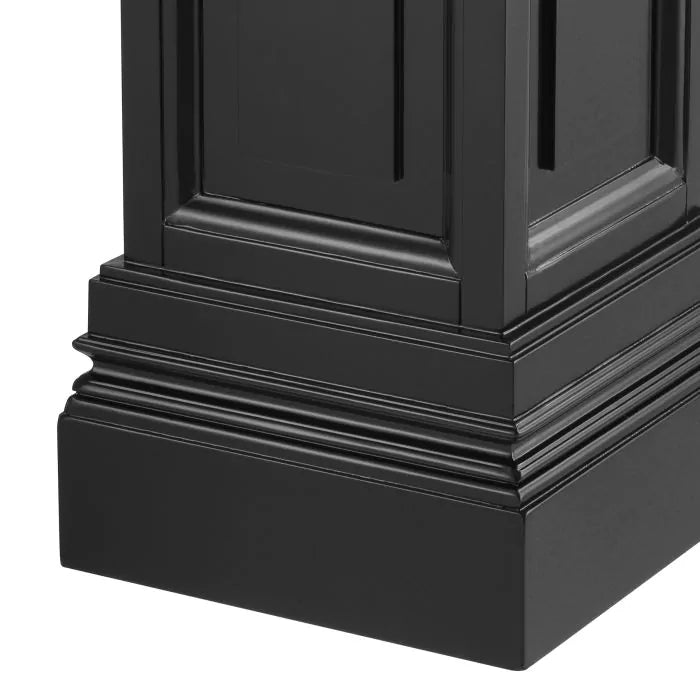 Column Salvatore M - Waxed black finish - - Furniture - Tipplergoods