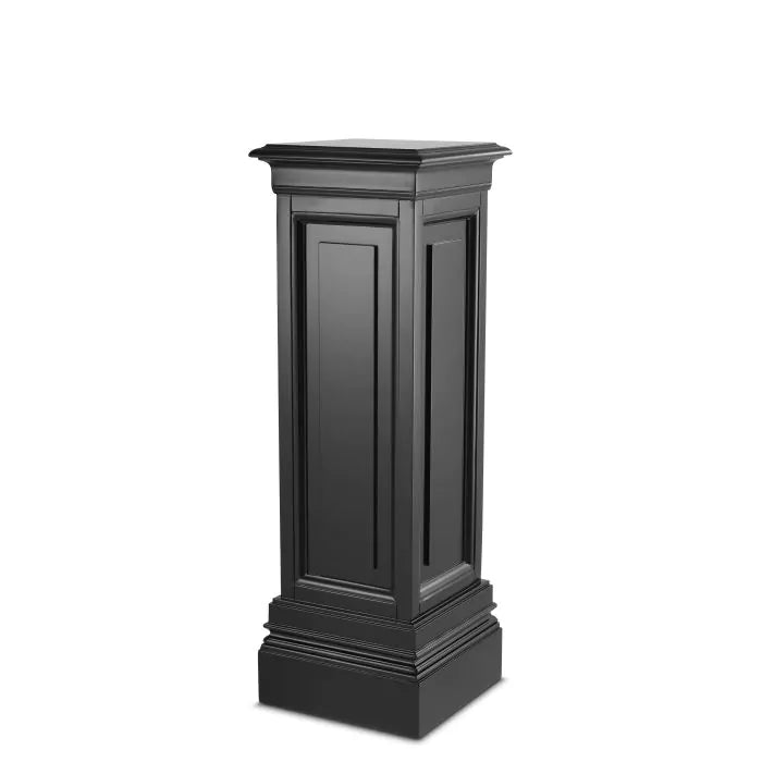 Column Salvatore M - Waxed black finish - - Furniture - Tipplergoods