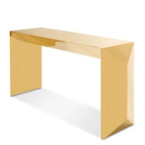 Console Table Carlow - Gold finish - - Furniture - Tipplergoods