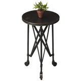 Costigan Accent Table - Flat Black - - Furniture - Tipplergoods