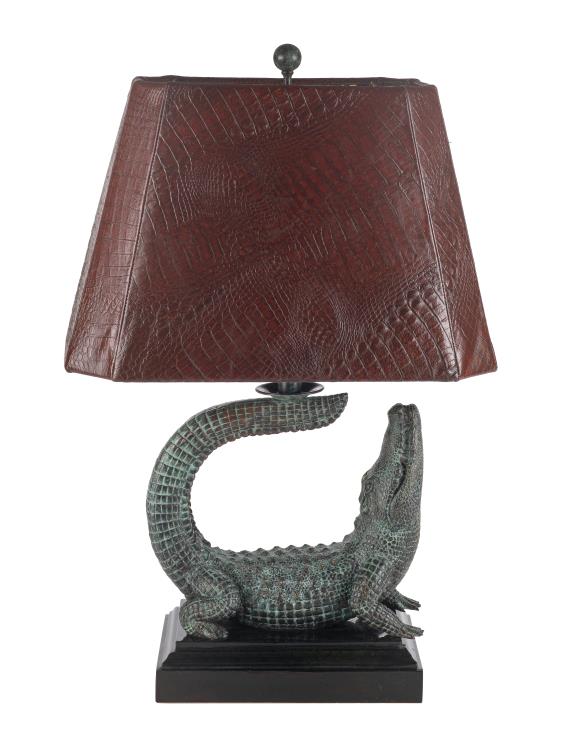 Crocodile Table Lamp - Decor - Tipplergoods