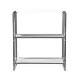 Crystal Clear Acrylic Bookcase - Furniture - Tipplergoods