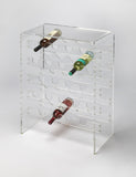 Crystal Clear Acrylic Wine Rack - Furniture - Tipplergoods