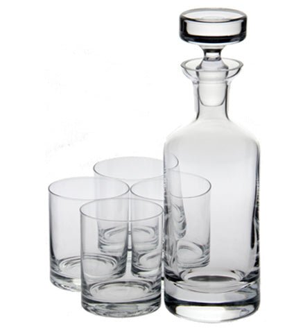 Crystal Wellington Double Old Fashioned Decanter Gift Set - Barware - Tipplergoods
