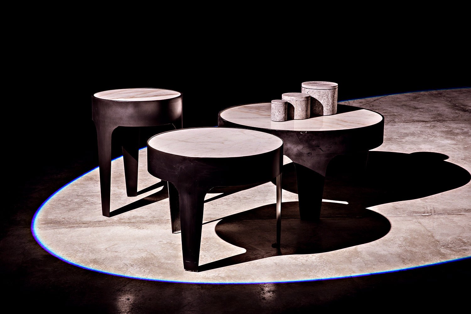 Cylinder Side Table, Large - Furniture - Tipplergoods