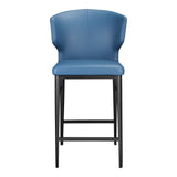 Delaney Counter Stool - Blue - - Furniture - Tipplergoods