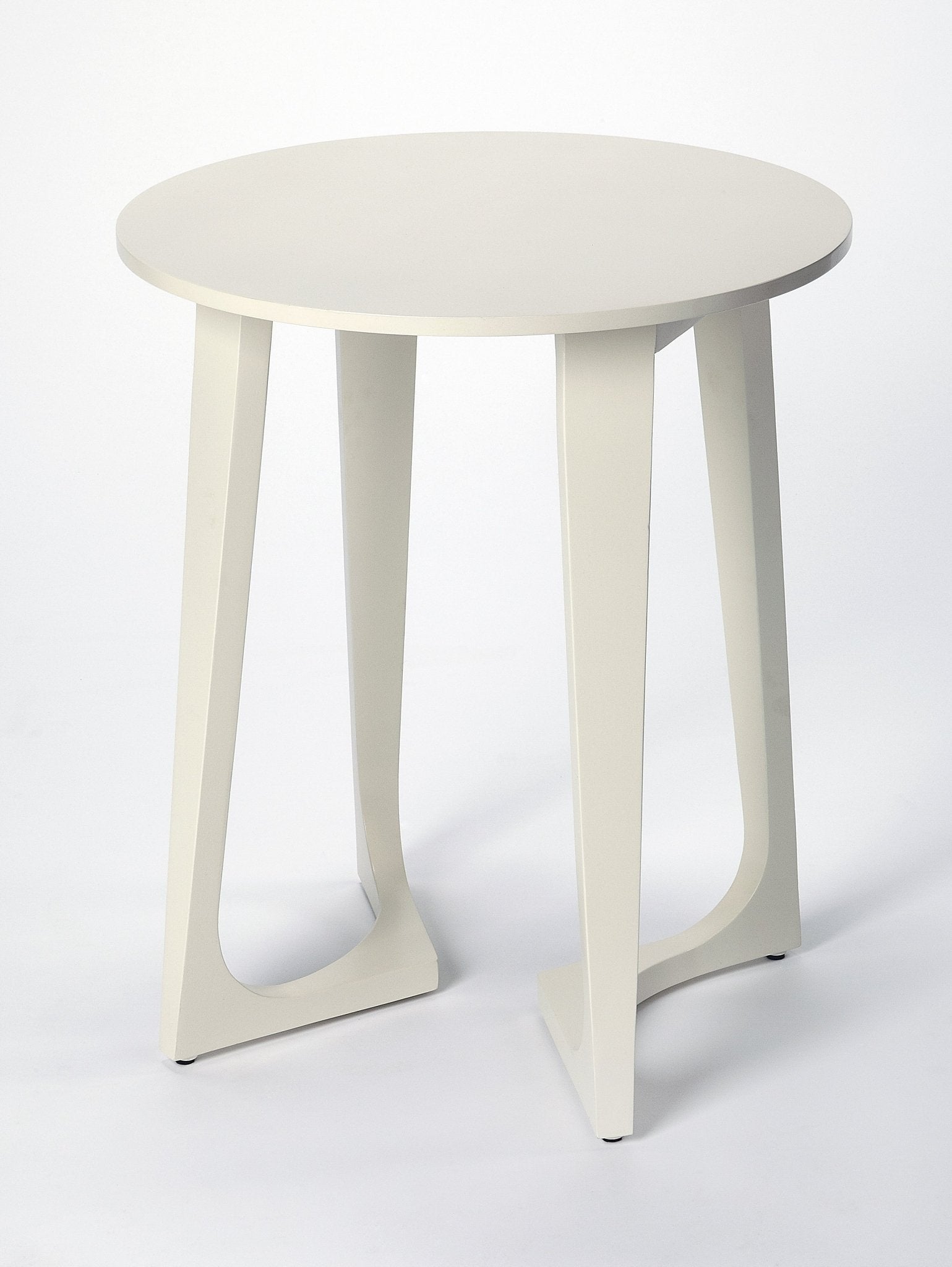 Devin Accent Table - White - - Furniture - Tipplergoods