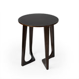 Devin Accent Table - Dark Brown - - Furniture - Tipplergoods
