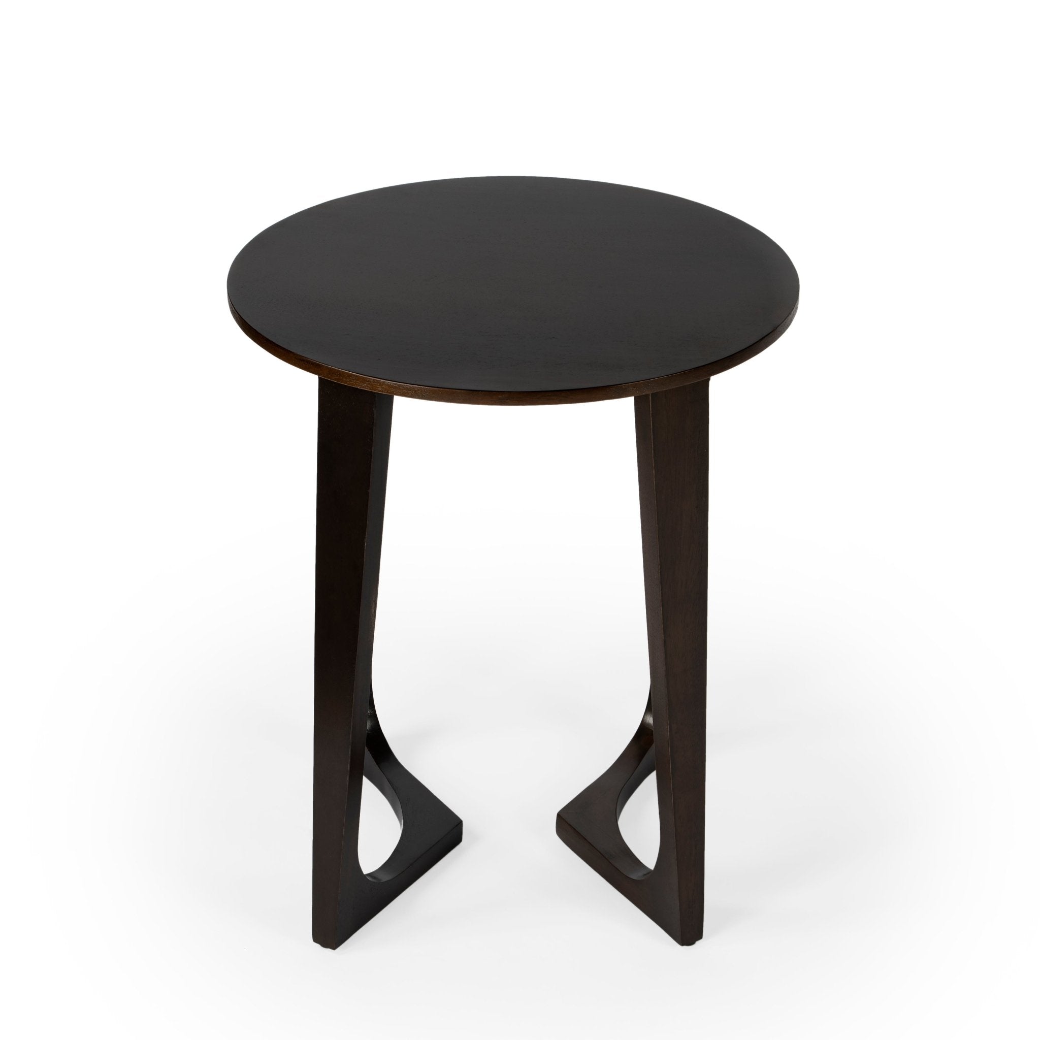 Devin Accent Table - Dark Brown - - Furniture - Tipplergoods