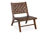 Digby Chair w/ Woven Leather