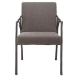 Dining Chair Antico medium bronze finish abrasia - Furniture - Tipplergoods