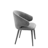 Dining Chair Cardinale - Clarck grey | upholstered legs - - Furniture - Tipplergoods