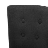 Dining Chair Key Largo black cashmere NEW - Furniture - Tipplergoods