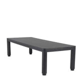 Dining Table Atelier 118.11"x45.28" charcoal grey oak veneer - Furniture - Tipplergoods