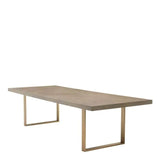 Dining Table Remington 118.11" washed oak veneer - Furniture - Tipplergoods