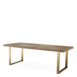 Dining Table Remington 90.55" washed oak veneer - Furniture - Tipplergoods