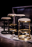 Dior Bar Stool, Antique Brass - Furniture - Tipplergoods