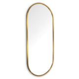 Doris Dressing Room Mirror Small - Natural Brass - - Decor - Tipplergoods