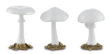 Dreamland Mushrooms on Bronze Set of 3