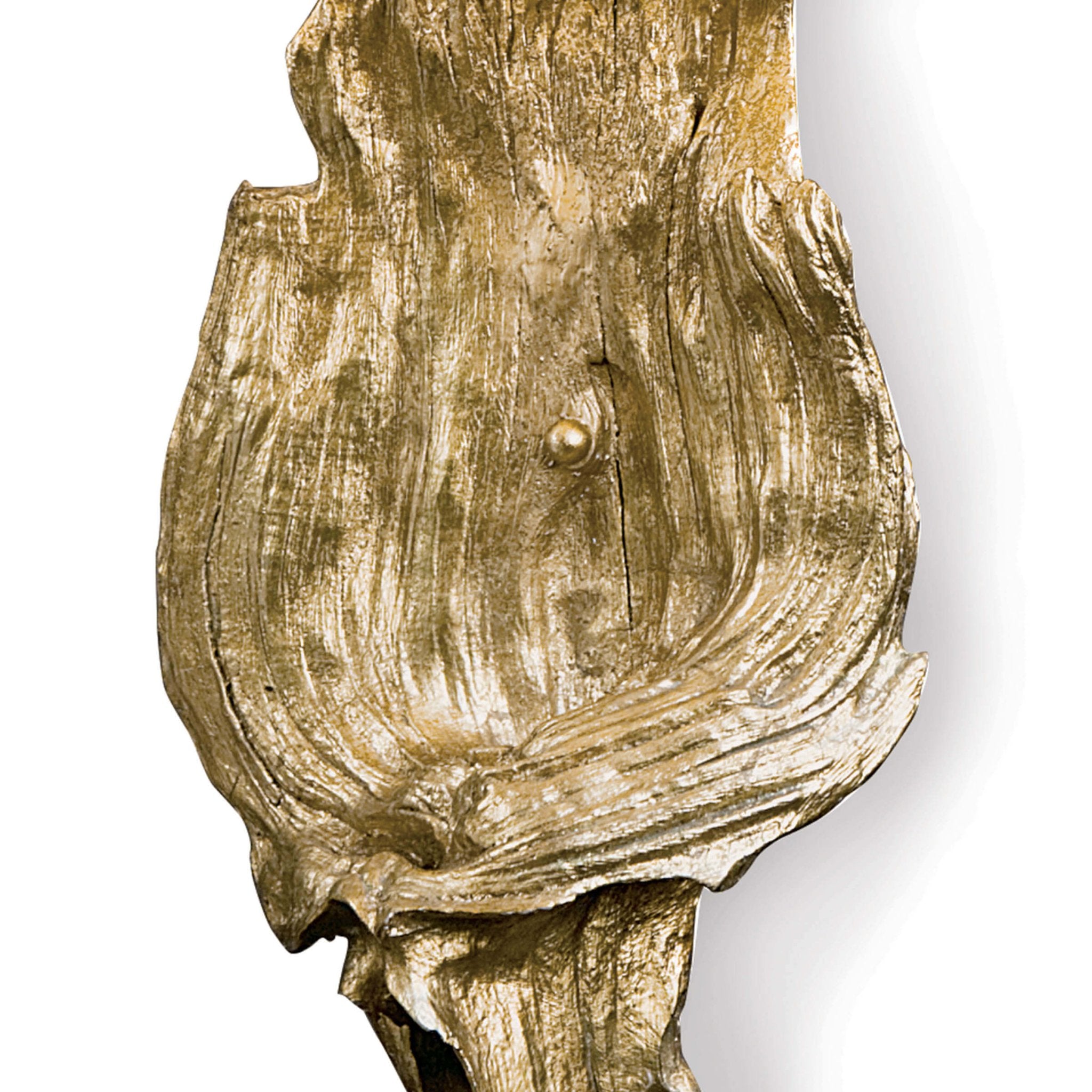 Driftwood Sconce - Antique Gold Leaf - - Decor - Tipplergoods