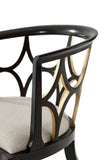 Ebonised Connaught Accent Chair - Furniture - Tipplergoods