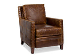 Elkhorn Occasional Chair in Shawnee Bark Leather