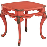 Elsie Occasional Table Aged Persimmon Lacquer
