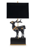 Faithful Not Fawning Lamp Black w/ Gold Accents