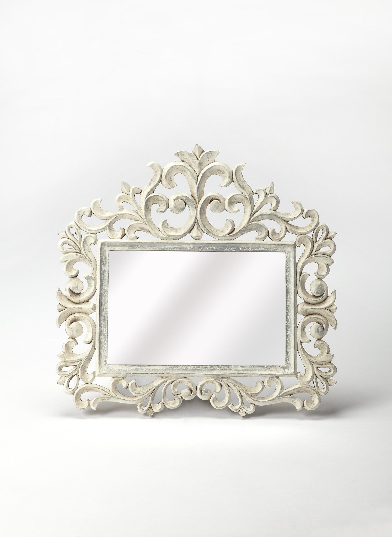 Favart Carved Wall Mirror - Furniture - Tipplergoods