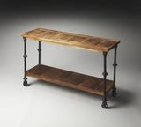 Fontainebleau Industrial Chic Console Table - Furniture - Tipplergoods