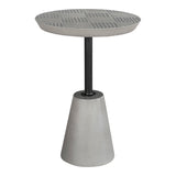 Foundation Outdoor Drinks Table - Grey - - Outdoor Furniture - Tipplergoods