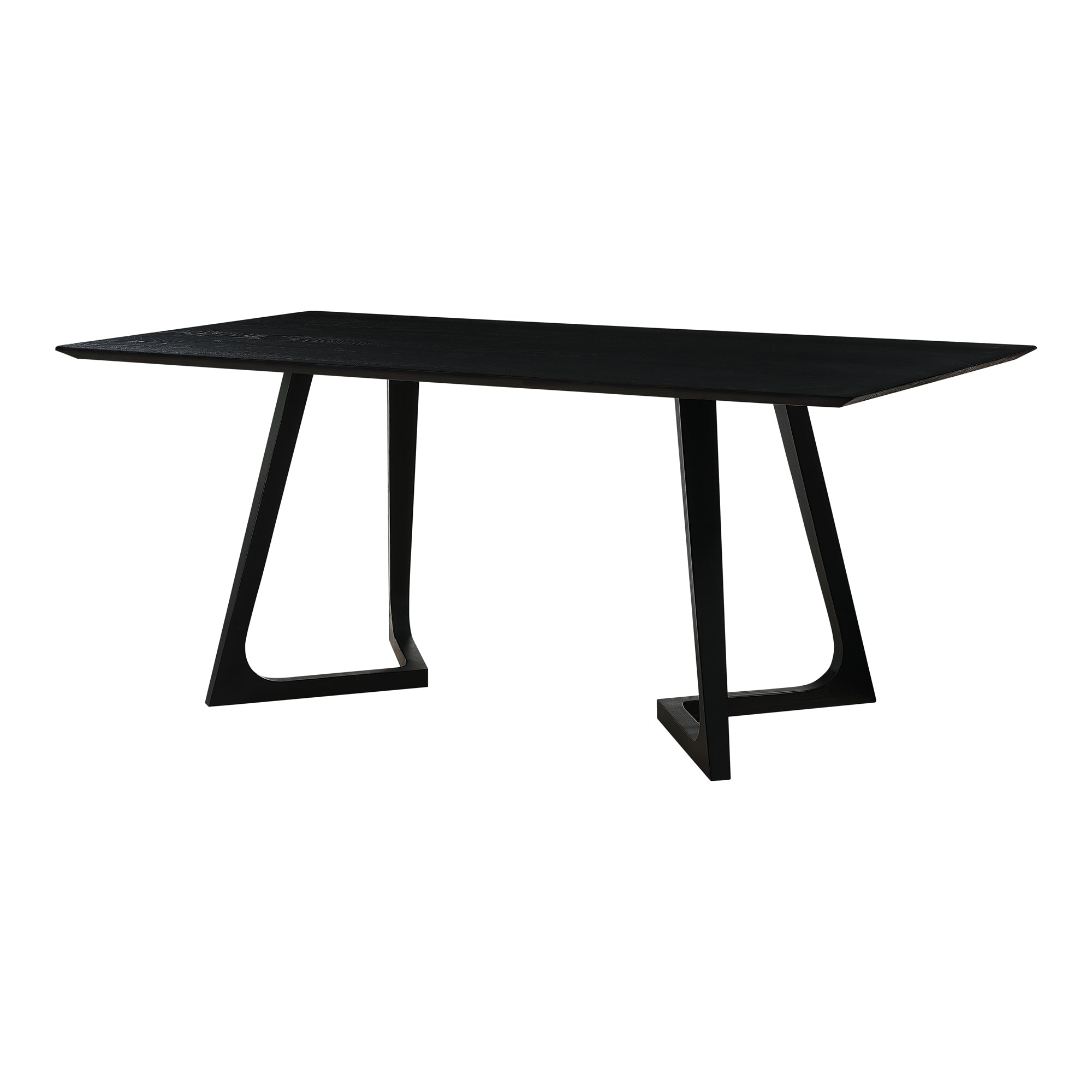 Godenza Dining Table Rectangular - Black - Tipplergoods