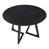 Godenza Dining Table Round - Black - - Furniture - Tipplergoods