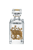 Golden - Whisky Decanter With Gold Pig