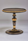 Grand Traditions End Table w/ Handmade Gilded Carvings