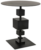 Gropius Drinks Table, Black Metal - Furniture - Tipplergoods