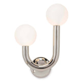 Happy Sconce Left Side - Polished Nickel - - Decor - Tipplergoods