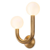 Happy Sconce Left Side - Polished Nickel - - Decor - Tipplergoods