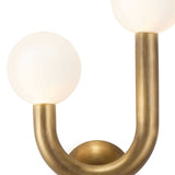 Happy Sconce Left Side - Polished Nickel - - Decor - Tipplergoods